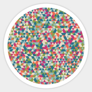 Triangles Sticker